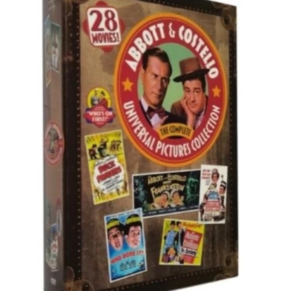 Brand New Sealed Abbott & Costello Universal Pictures Collection DVD Set